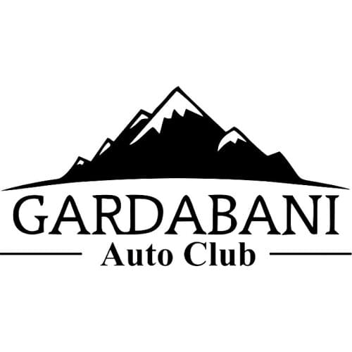 CS40056# Die-cut Vinyl Decal GARDABANI Car Sticker Waterproof Auto Decors on Car Body Bumper Rear Window