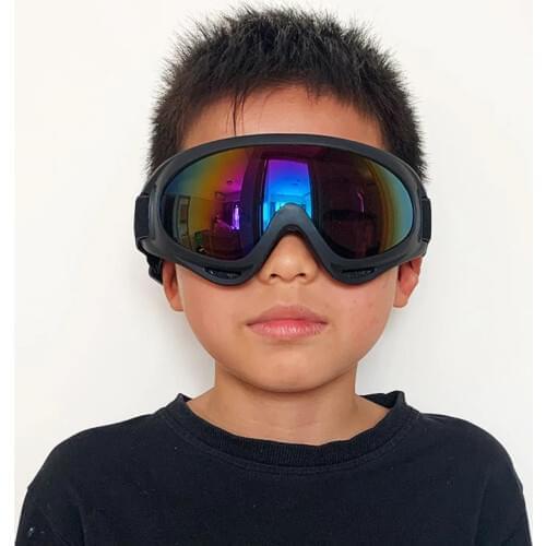Kids Professional Winter Ski Goggles Ski Snowboard Goggles Sunglasses Eyewear Anti-UV400 Sports Equipment for Children Men Women