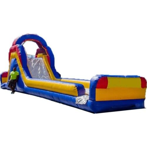 PVC custom slides long inflatable slide amusement park rides for sale