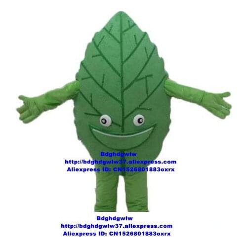 Green Tree Leaf Foliage Leafage Mascot Costume Adult Cartoon Character Outfit Suit Large-sized Good-sized Scenic Spot zx231
