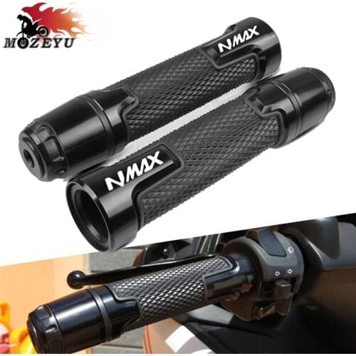 Motorcycle 7/8"22mm Handlebar Grip Hand Grips For YAMAHA NMAX N-MAX 125 155 2014-2018 2017 2016 2015 NMAX 155 Motor Handle Bar