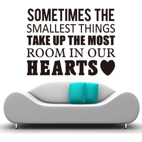 Stickers English Quote Vinyl Wall Sticker Decals Mural Wall Art Wallpaper for Living Room Home Decor House Decoration DD0126