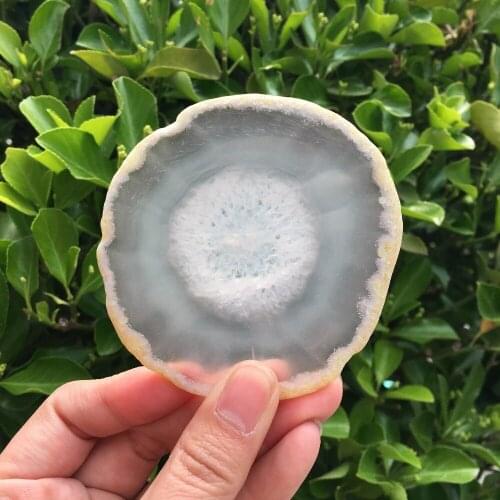 Natural Crystal Gem Stone Rough Agate Slice for very beautiful agate specimen nature stones