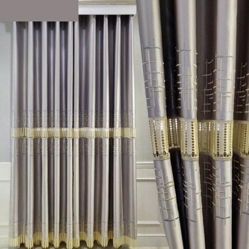 Nordic Style Tulle Curtains Modern Home Kitchen Door Curtains Short Curtains Living Room Window modern simple light luxury