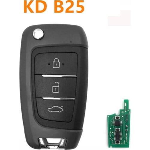 New model universal 3 button remote key KD remote B25 for KD300 and KD900 URG200 to produce any model remote for keidiy