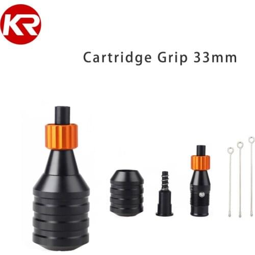 Newest Cartridge Grip Adjustable 33mm Aluminum Cartridge Grip Tattoo Machine Needles Tattoo Supply Accessories Free Shipping