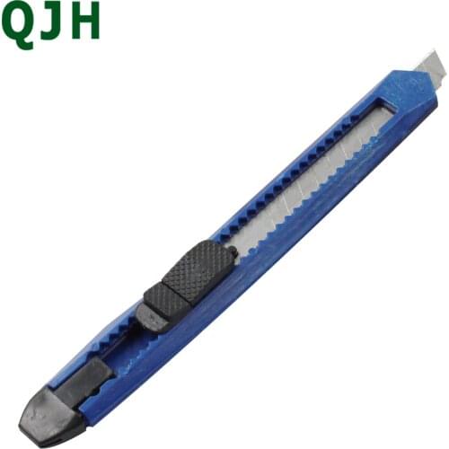 Sewing leather handmade small blade school office stationery design paper cutting knife color random delivery