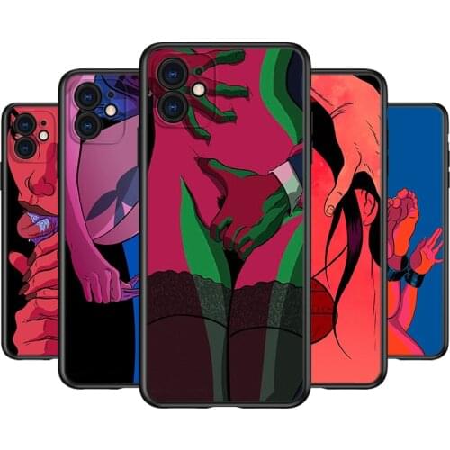 Silicone Cover Hot Girls Sexy Twerk For Apple IPhone 12 Mini 11 Pro XS MAX XR X 8 7 6S 6 Plus 5S SE Phone Case