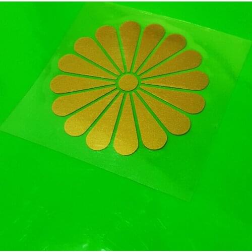 Car Styling Vinyl Sticker Chrysanthemum Pattern JDM Totem Automobile Electric Accessories Decals