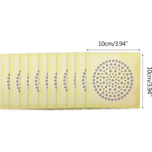 Hair Stopper Shower Drain Covers Hair Catcher Durable Silicone Easy to Install and Clean Suit for Bathroom Bathtub