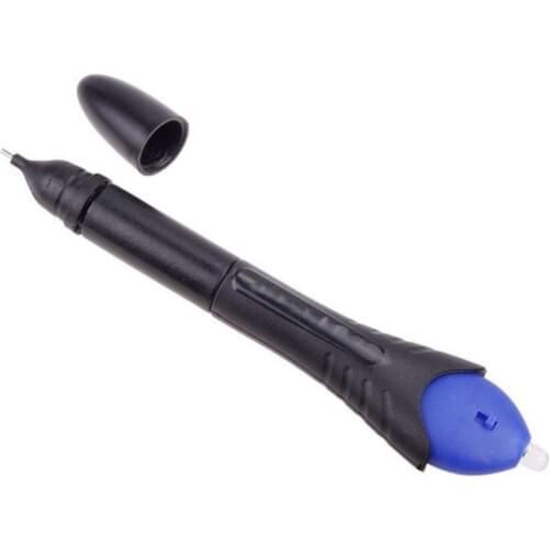 UV Light Pen with Glue Quick Drying Glue Pen Liquid Glue Pen Plastic 5 Second Adhesive Artifact Uv Glue Pen