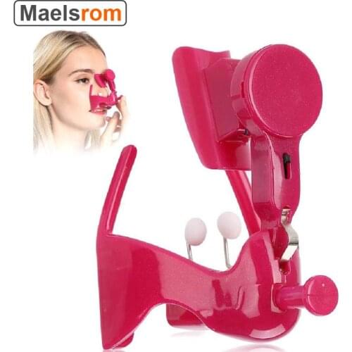 High Nose Up Lifting Device Shaping Clip Electric Vibrating Massager Nose Shaping Bridge Shaper Lifter Beauty Tool