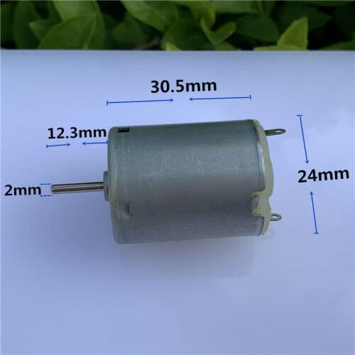 DC 4.5V 5V 6V 7.4V 9V 12V High Speed Motor MABUCHI RC-280RA-20120 Carbon Brush DC Motor DIY Toy Car Boat Model