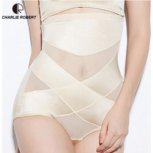 Women High Waist Body Shaper Panties Seamless Tummy Belly Control Waist Slimming Pants Shapewear Girdle Underwear Waist Trainer