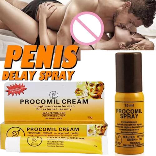 Best selling 15ml Procomil spray Sex Delay Spray for Men Delay Ejaculation Sex Spray Man Prolong Sprays Penis delay cream