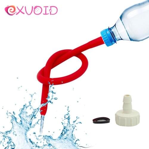 EXVOID Enema Anal Cleaning Tube Soft Hose Shower Nozzle Tip Vagina Anal Cleaner Attachment Sex Toys for Women Men Gay Hygiene