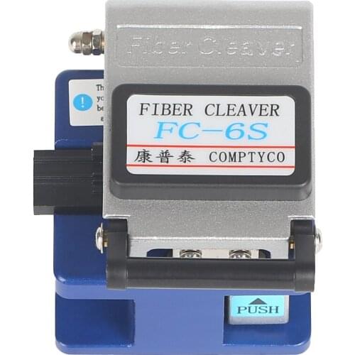 FC-6S Fiber Cleaver ToolUsed in FTTX FTTH Metal Fiber Cleaver Fiber Optic Cable Cutter Cold Aluminum Send shatter-resistant bag