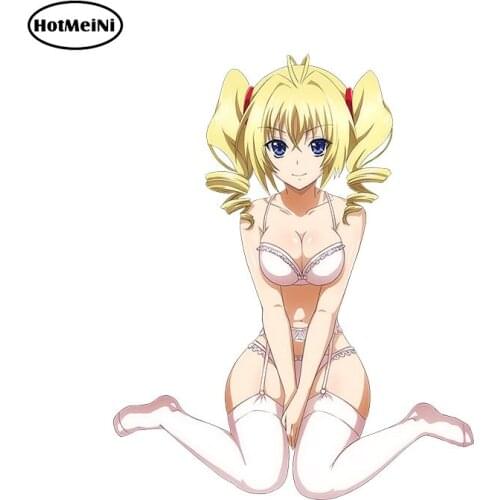 HotMeiNi 3D Sexy Car Stickers High School DxD Ravel Phenex Render Car Styling JDM Vinyl Lovely Mangirl Decal Car Accessories