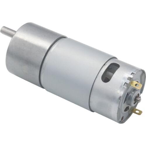 JGB37-550 DC Gear Motor, High Torque High Power Motor, 6V 12V Full Metal Gear Motor