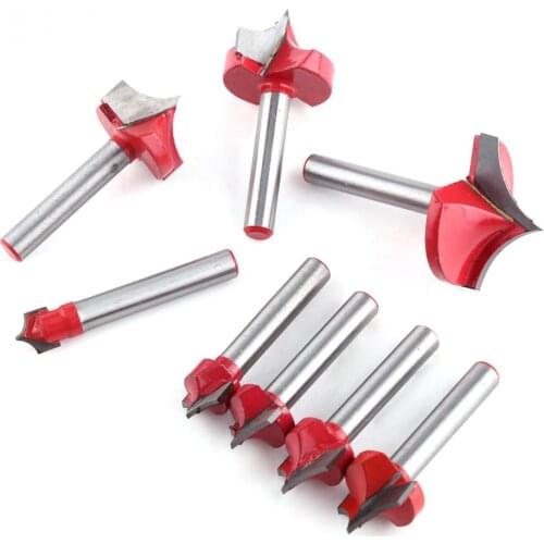 6mm Shank CNC Engraving End Mill V Groove Needle Tip Router Bit Woodworking Bit Carving Tool Woodworking Milling Cutter