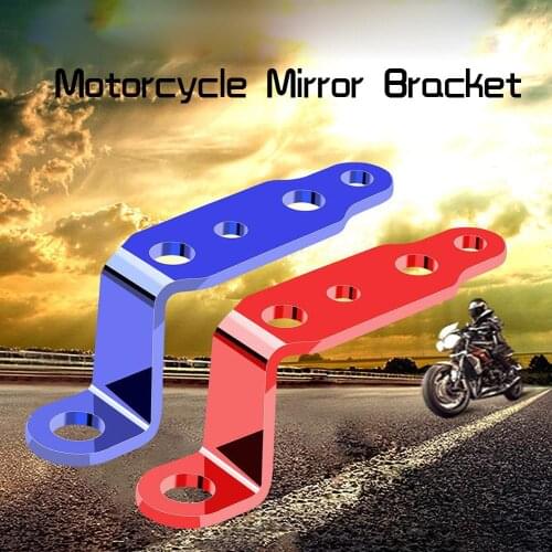 Motorcycle Modified Headlight Bracket Rearview Mirror LED Spotlight Multifunctional Electric Car Accessories Extension Bracket