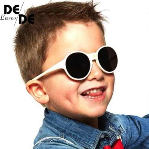2019 New Arrived Vintage Round Baby Girls&Boys Kids Sunglasses Infantil Sun Glasses Children Fashion UV400 Shades