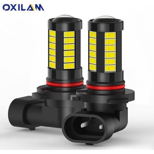 OXILAM 2pcs Led Canbus H11 H8 Led Fog Lamp Error Free Car Lights For Hyundai I20 30 I40 Solaris Elantra Sonata Getz Tucs 6000K