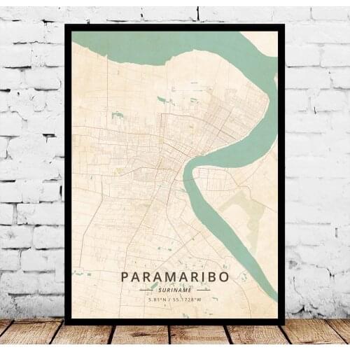 Paramaribo Suriname Poster