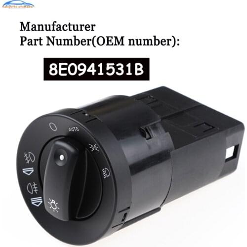 For AUDI A4 S4 8E B6 B7 2000-2007 Headlight Fog Light Control Switch 8E0941531B car accessories