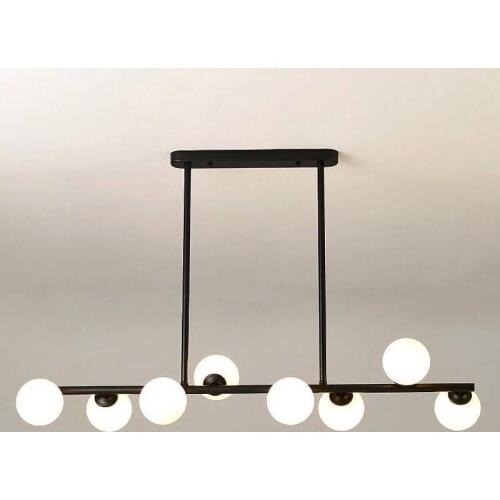 Nordic Style Pendant Lights Modern Kitchen Creative Chandelier Ball Glass Hanging lamp Living Room Chandeliers For Diningroom