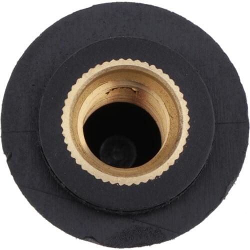 Propeller Prop Nut Replacement Fit for Yamaha Outboard 4HP 5HP Motor 647-45616-01, Black