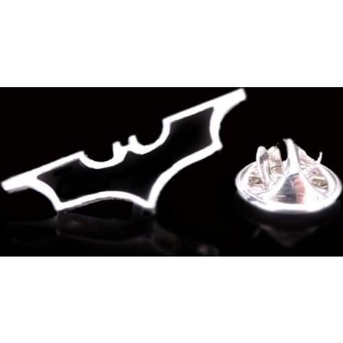 High quality superhero Brooch new fashion black Brooch mens and womens suit headdress scarf Jewelry Brooch gift