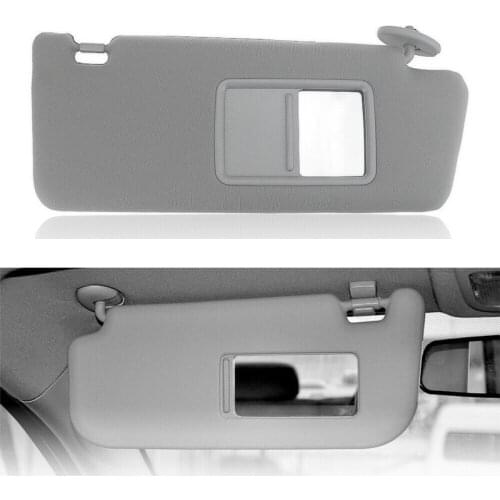 Car Right Driver Side Sun Visor Makeup Mirror 7431035C00B0 Fit For Toyota Tacoma 2005 2006 2007 2008 2009 2010 2011 2012 Gray