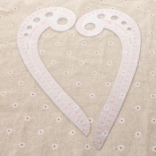 1PC Sewing Tools Plastic Curve Ruler Soft Comma Shaped Curve Ruler Styling Design Ruler French Curve Sewing Accessories