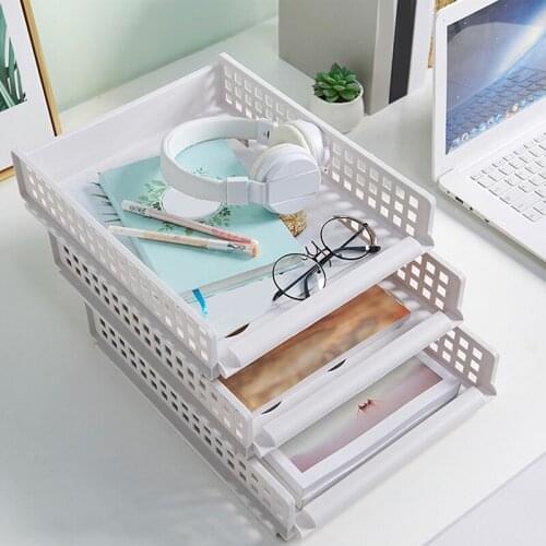 2021 Stackable drawer type clothes folder layering partition closet storage rack clutter rack rack to save space kitchen bedroom