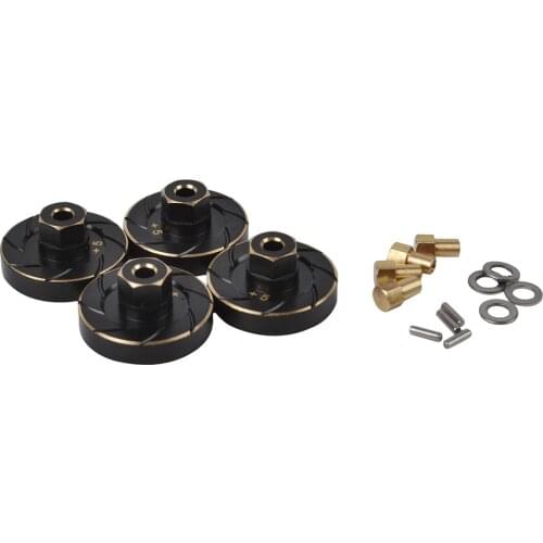 4PCS Heavy Brass Wheel Counterweight Balance Weight for Axial SCX24 90081 Upgrade Parts