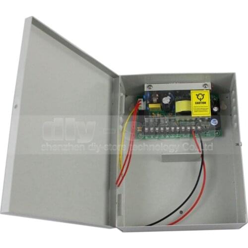 DIYSECUR 12V5A UPS Power Supply / UPS Box Backup Power Adapter for Access Control System