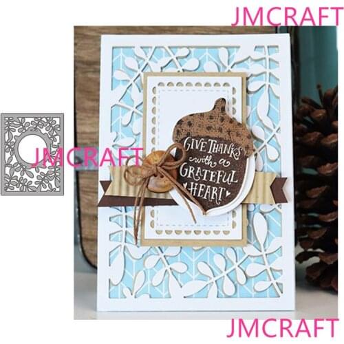 JMCRAFT 2021 Backgroud Metal Cutting Dies#16 Stencil for DIY Scrapbooking Album Embossing Paper Cards Deco Crafts Die Cuts