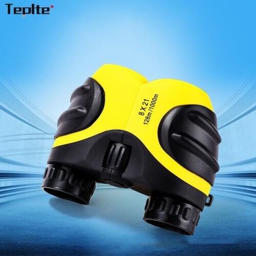 Mini Binoculars Compact Telescope Kid Telescope Gift Toys for Children Scope Angle Zoom Cute Binoculars 3 Colors