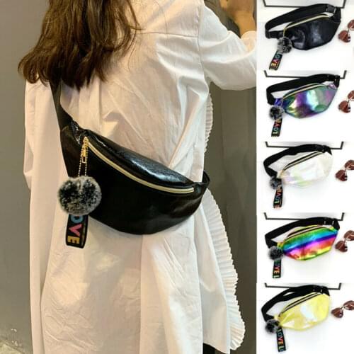 Fashion Womens Waist Bags Fanny Pack Belt Bag Travel Sport Hip Bum Bag Small Purse Chest Pouch Safety Belt Shoulder Bag Zip Hot