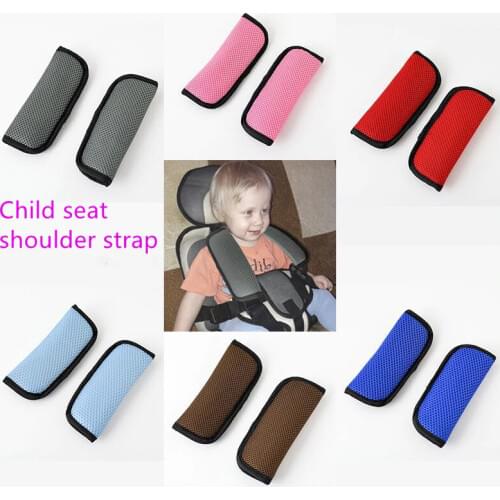 1 Pair Baby Infant Stroller Cushion Car Seat Vehicle Safety Shoulder Strap Cover Pad Strap Pad