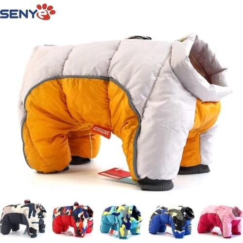 2020 New Pet Dog Winter Clothes Super Warm Jacket Thicken Cotton Coat Waterproof Small Dogs Pets Clothing For Puppy Coat Jacket