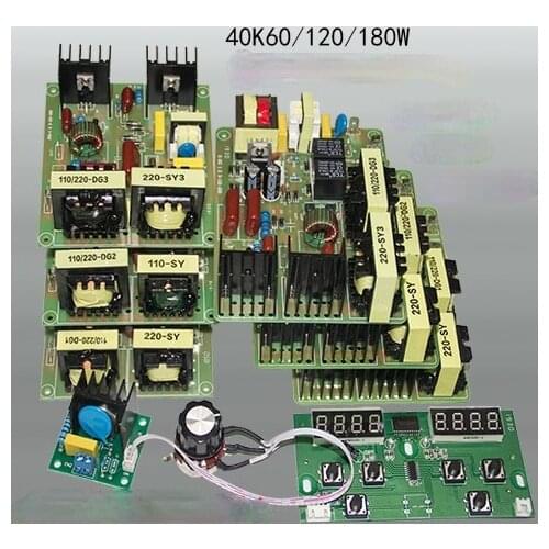 Ultrasonic cleaning machine drive board PCB Circuit board of cleaning machine maintenance mainboard transducer display