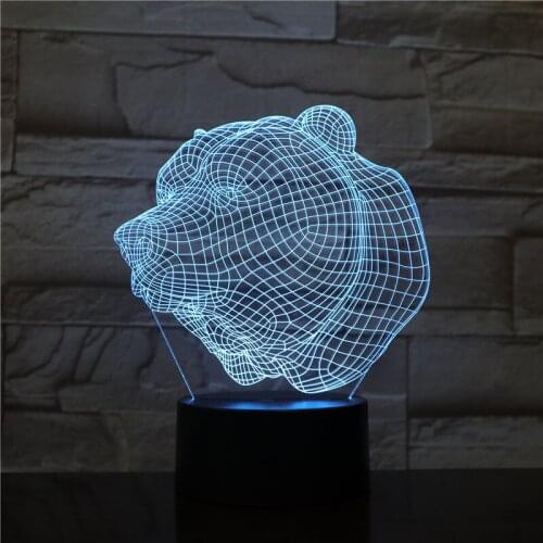 Touch Night Light Atmosphere Nightlight Dog Desk Lamp Color Changing Decoration with APP Control for Home Hotel Party Gfit
