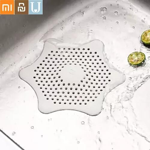 Jordan&Judy Silicone Filter Sundries Cleaning Sink Strainer Bathtub Wash Basin Sundries Filter prevents clogging From Youpin