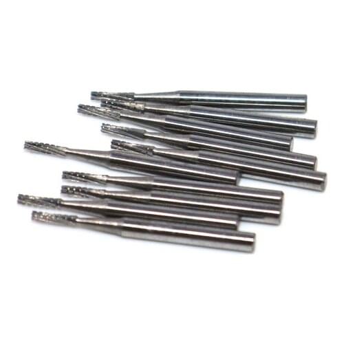 Dental Tungsten Steel Burs Carbide Burs FG556 FG557 Straight Flat End Friction Grip Dental Diamond burs Root Canal