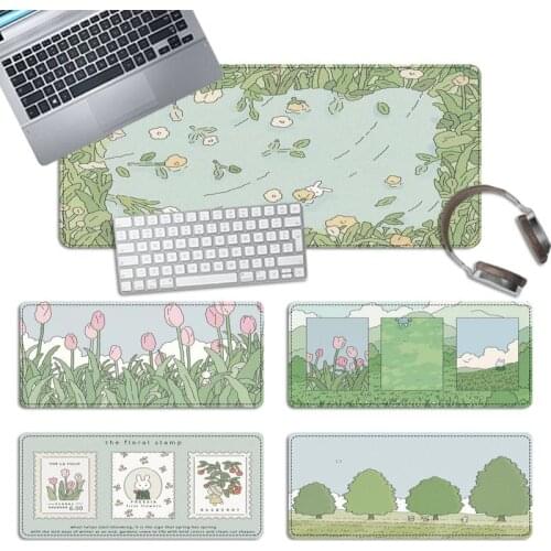Trend Kawaii Gaming Mouse Pad Laptop PC Computer Mause Pad Desk Mat For Big Gaming Mouse Mat For Overwatch/CS GO