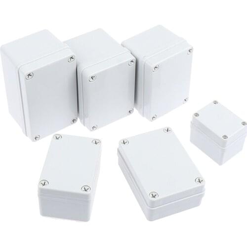 Waterproof Plastic Enclosure Box Electronic ip67 Project Instrument Case Electrical Project Box ABS Outdoor Junction Box Housing