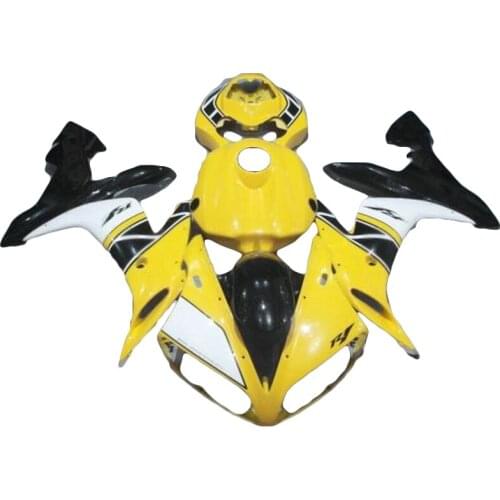 High quality ABS fairings for 04 05 06 yellow YAMAHA R1 YZF R1 fairing kit for 2004 2005 2006 free custom HZ62