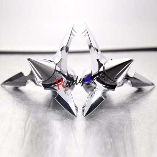 Spun Blade Spinning Axle Caps Chrome Fit For Harley Motorcycle Street Glides 2008-2017 parts